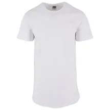 URBAN CLASSICS Shaped Long Tee - weiß