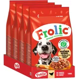 Frolic Hundefutter Trockenfutter mit Geflügel 4 x 1,5 kg