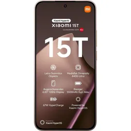 Xiaomi 15T 12 GB RAM 256 GB Rose Gold