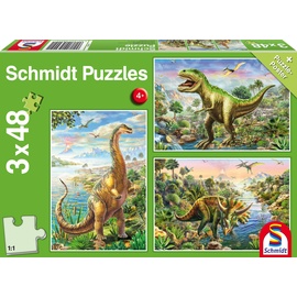 Schmidt Spiele Abenteuer mit den Dinosauriern (56202)