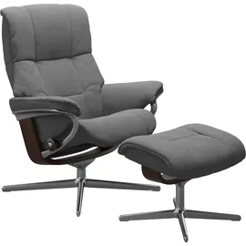 Stressless Mayfair mit Cross Base Microfaser 83 x 102 x 74 cm dark grey dinamica