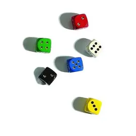 Philos 7010 - Würfel, aus Holz, 16 mm, 50er Beutel