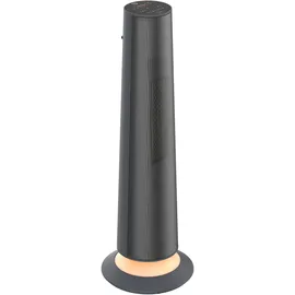 Fakir HT 1200 2500 W Grau/Schwarz