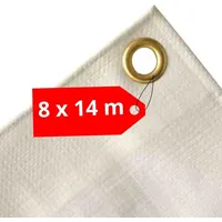 Boni-Shop® 280 g/m2 8 x 14 (112m2) Abdeckplane -