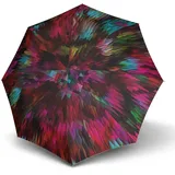 Knirps Regenschirm T.760 Stick Automatic Fashion Peacock Red bunt - Einheitsgröße