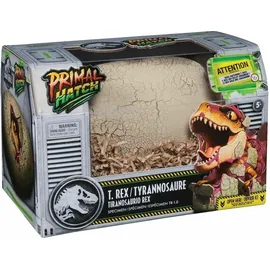 Spin Master Primal Hatch - Interaktiver T-Rex im Ei, Spielfigur, mehrfarbig, 31 cm