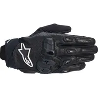 Alpinestars Sp X 7 Perforierte Lederhandschuhe - Schwarz/Weiß /