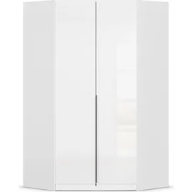 OTTO home Eckschrank AGORDO 117 x 229 x 117 cm Weiß