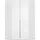 OTTO home Eckschrank AGORDO 117 x 229 x 117 cm Weiß
