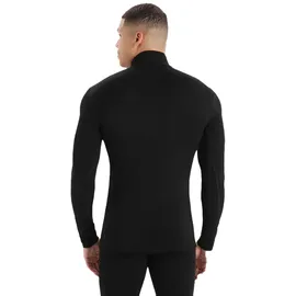 Icebreaker 260 Tech Langarm-baselayer Schwarz XL