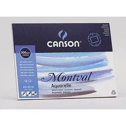 canson Aquarellblock Montval 24,0 x 32,0 cm