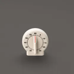 Kelomat Küchenuhr/Timer mechanisch Kunststoff bis 60 min.