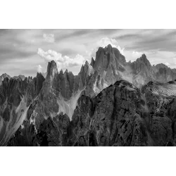 Fototapete PAPERMOON "Photo-Art DANIEL GASTAGER, DIE GIPFEL", bunt, B:3,00m L:2,23m, Vlies, Tapeten