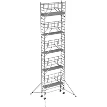 ZARGES Multitower S-PLUS 1T - Fahrgerüst Ausleger Arbeitshöhe 11.20 m 9.2 m + Plattform 0.60 m x 1.80 m