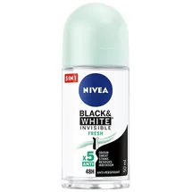 NIVEA Black&White Invisible Fresh Roll On 50ml