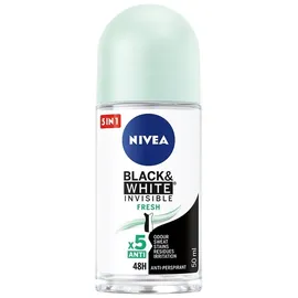 NIVEA Black&White Invisible Fresh Roll On 50ml