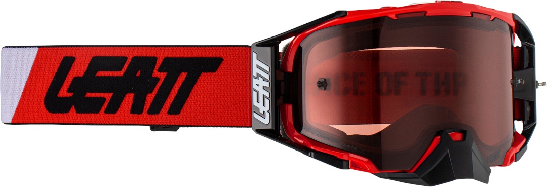 Leatt Velocity 6.5 Rose Motorcrossbril, rood, Eén maat