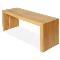 holz4home Sitzbank Eiche Braun 120 x 45 x 40 cm