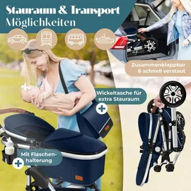 Kesser Loops 3 in 1 blau/silber