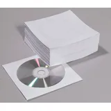 MediaRange BOX65 50er-Pack CD-Papiertaschen mit Lasche und Sichtfenster