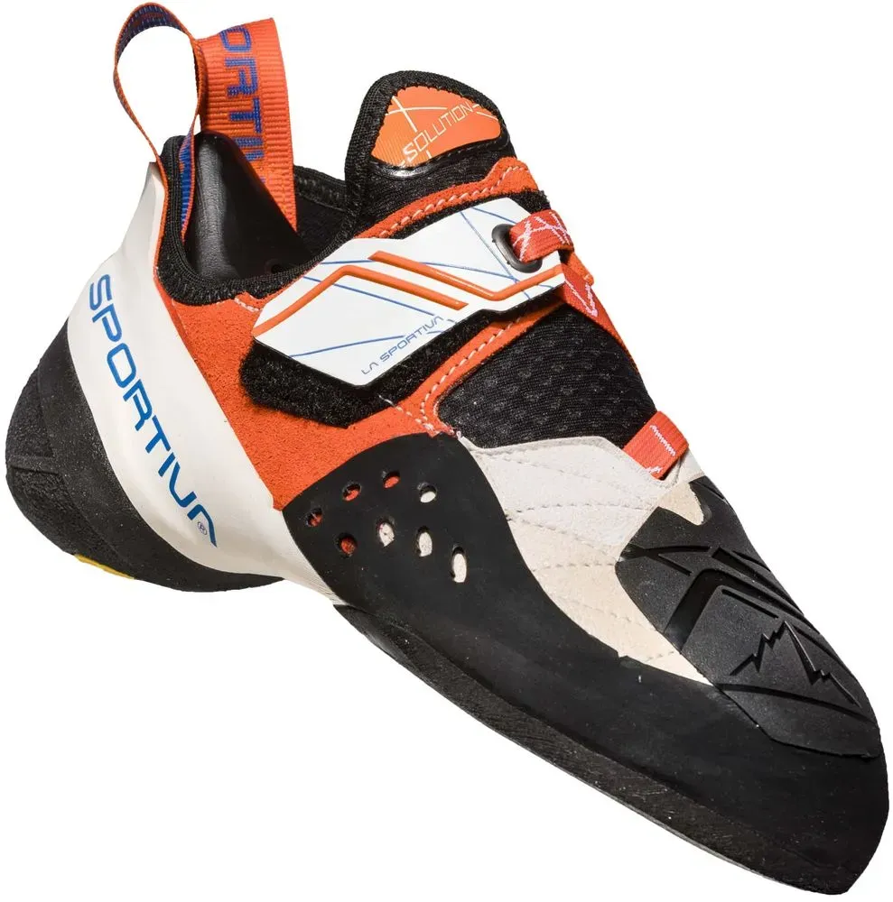 La Sportiva Solution Women - Kletterschuhe - 40.5 - white / lily orange