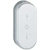 HOPPE FT-Verdeckrosette oval, RH12, U26SV schiebbare Abdeckung naturfarbig eloxiert
