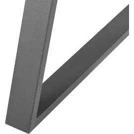 Beliani Esszimmer Set Upton Hellbraun 2-sitzer