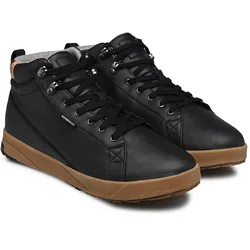 Saola Alltagschuhe-Sneaker Bergen Waterproof (Leder, wasserdicht) schwarz Herren