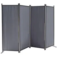 Quick Star Paravent 4 Teilig 165 x 220 cm