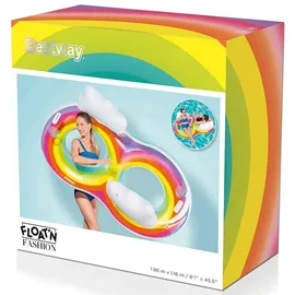 BESTWAY Rainbow Dreams für 2 Personen mit Kopfstütze