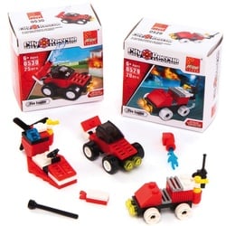 Bauklötzchen-Set "Feuerwehr"  (pro Set 4) Mitgebsel