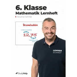 studyhelp verlag 6. Klasse Mathematik Lernheft: