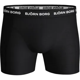 Björn Borg Boxershorts 3er Pack Schwarz / Grau / Mehrfarbig M