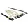 DeLock Internes SAS-Kabel - SAS 6Gbit/s - Mini SAS (SFF-8087) - 1x SATA-Buchse 7pol., Pfostenstecker 8pol.] 1m Schwarz