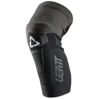 Leatt AirFlex Hybrid, Knieprotektoren Jugend - Schwarz - Einheitsgröße