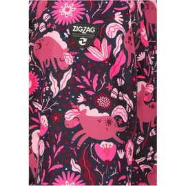 ZigZag Tower Printed Schneeanzug Kinder, 4368 - red violet 8 (128/134)