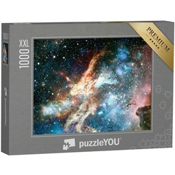 puzzleYOU Puzzle Puzzle 1000 Teile XXL „Unendliches Universum“, 1000 Puzzleteile, puzzleYOU-Kollektionen Weltraum, Universum