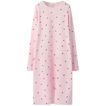 NAME IT Nkfnightgown Hearts A-Linien-Nachthemd Rosa 158/164