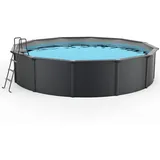 Steinbach Stahlwandpool Set Nuovo de Luxe II 460 x 120 cm