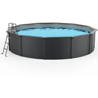 Steinbach Stahlwandpool Set Nuovo de Luxe II 460 x 120 cm