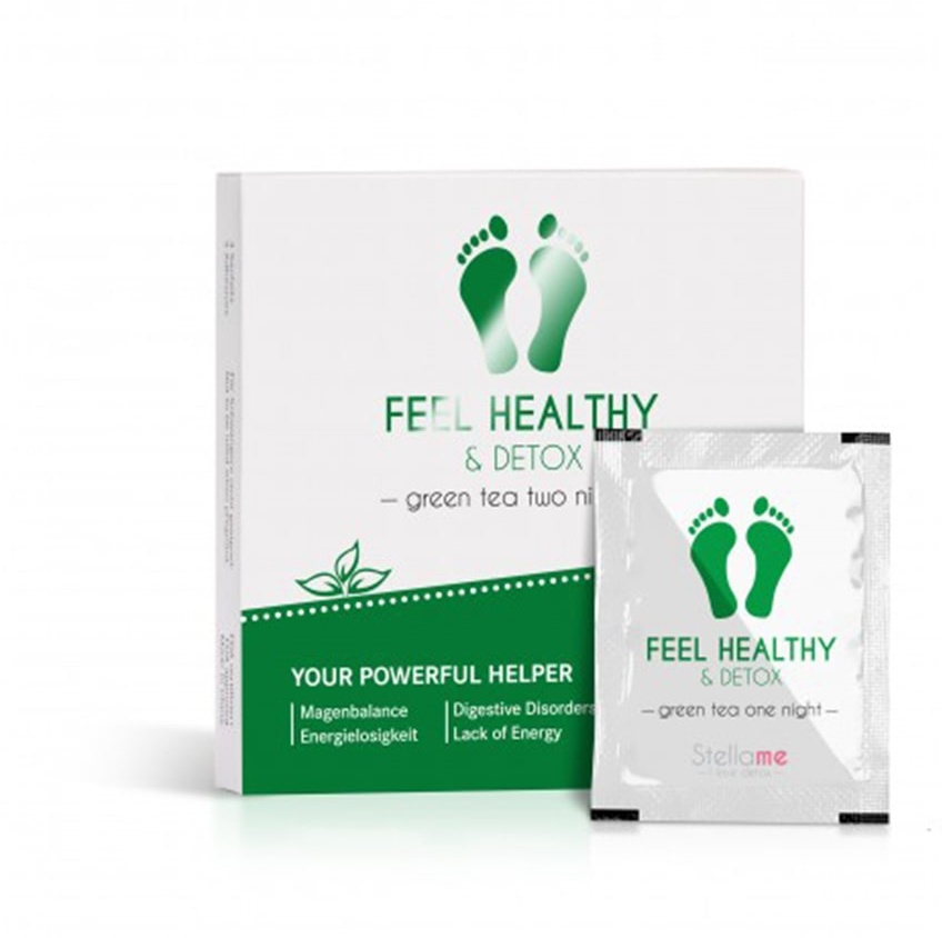 Feel Healthy & Detox Foot pads / Green Tea 2 night Detox
