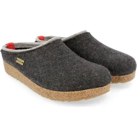 HAFLINGER Grizzly Kris Pantoffel Grau 44