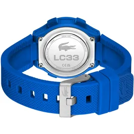 Lacoste LC33 36 mm Silikongehäuse Blau Silikonarmband Blau