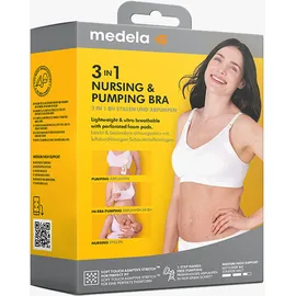 Medela Still- und Pump-BH 3-in-1, weiß