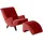 58 aufm Kessel Sessel Kajsa 71x80x101 Bezug Samtvelours Buche nussbaum/ziegel