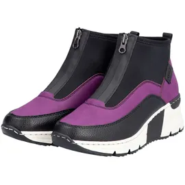 Rieker N6352 schwarz-lila 39