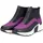 Rieker N6352 schwarz-lila 39