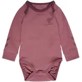 hummel hmlMAULE langarm Baby-Stramplers 4085 - rose brown 74