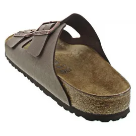 Birkenstock Arizona Birko-Flor Nubuk schmal mocca 39