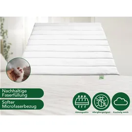 Dreamstar 2er Set Bettdecken | Winter Bettdecke für die kalte Jahreszeit | 135 x 200 cm | DREAMSTAR Eco | Weiß